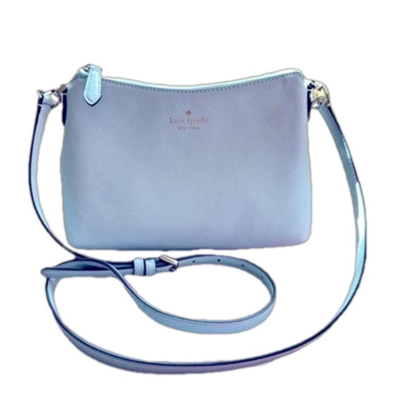kate spade Handbags - Kate Spade Bailey Pebble Leather Cross Body Bag in Blue Glow.